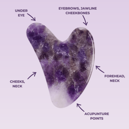 Lunelàh Heart Gua Sha Stone - lunelàh